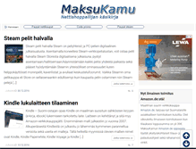 Tablet Screenshot of maksukamu.com